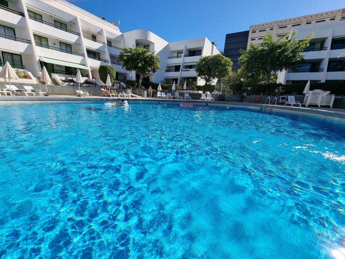 Apartment Casa Palmera Only 150 Meters To The Beach, Heated Pool, Wifi, Sat-Tv, Balcony With Poolview Arona  Zewnętrze zdjęcie