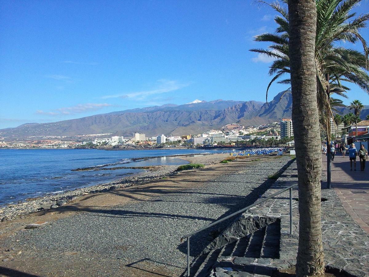 Apartment Casa Palmera Only 150 Meters To The Beach, Heated Pool, Wifi, Sat-Tv, Balcony With Poolview Arona  Zewnętrze zdjęcie